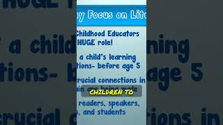 📖 The Critical Role of Adults in Early Literacy Development  Preschool Learning [upl. by Aicrop]