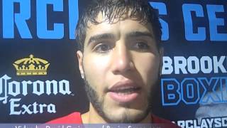 Prichard Colon UD6 Lenwood Dozier Full postfight interview [upl. by Leuqim]