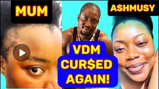 VDM Cursed Ashmusy Mum Lay A Solid Curse On Verydarkman for calling Ashmusy Liar ashmusy vdm [upl. by Critta]