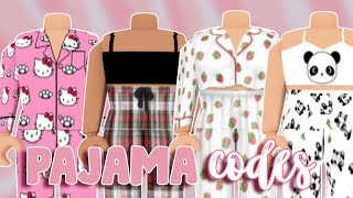 aesthetic roblox pajamas WITH CODES  LINKS [upl. by Ihcego209]