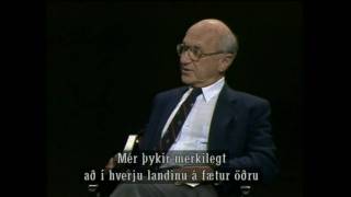 Milton Friedman on his Ideal Society [upl. by Acirem651]