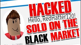 REDHATTERS ROBLOT ACCOUNT HACKED [upl. by Arden]