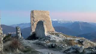 Rocca Calascio castello Gran Sasso Majella Abruzzo [upl. by Annazor]