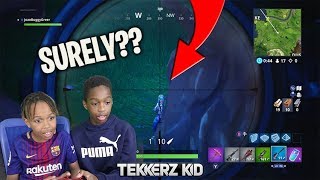 Worlds worst FORTNITE Player gets Taught [upl. by Anelegna]