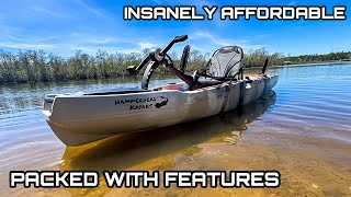 The MOST AFFORDABLE Pedal Drive Kayak on the MARKET with these Features [upl. by Fiden487]