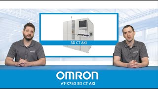 OMRON VTX750 3D CT AXI Automated Xray Inspection Product Demo [upl. by Rica]