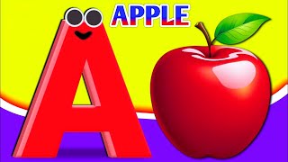 Kiddos Learning ABC Phonics Song  Preschool Educational Video  Nursery Rhymes  ABCD [upl. by Yekcir]