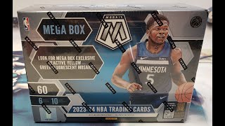 2 202324 Mosaic Basketball Mega Boxes Save Your Money basketballcards sportscards cardopening [upl. by Polard746]