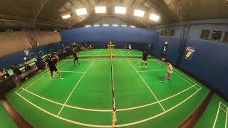 Badminton with Adam Choy and Arcel 🏸 [upl. by Dranel]