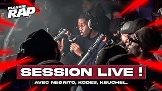 SESSION FREESTYLE avec Negrito Kodes Keuchei Toro CKR Djo la street Holachica PlanèteRap [upl. by Sharity]