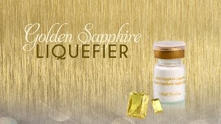 Golden Sapphire Liquefier Powder Demo [upl. by Ann-Marie885]