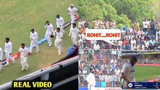 IND VS BAN 1st Test Match Rohit sharma News Ind vs Ban 1st Test chepauk stadium Rohit fans chants [upl. by Leur]