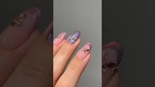 Dreamiest butterfly nails for summer ✨🦋💕 nails nailart diynails [upl. by Ecinert]