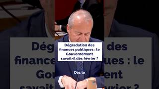 Dégradation des finances publiques  le Gouvernement savaitil dès février [upl. by Merideth786]