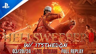 Foveated Rendering Update First Impressions LIVE  032724  PSVR2  Hellsweeper VR Gameplay [upl. by Tronna911]