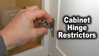 Cant Find the Correct Cabinet Hinge Restrictors Try This [upl. by Ardnuahc163]