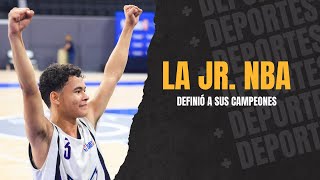 Baloncesto I La Jr NBA definió a sus campeones [upl. by Kcirdde]