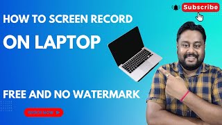 How to screen record on laptop  laptop main screen recording kaise kare [upl. by Octavia840]