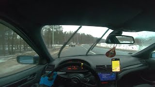 BMW E46 330D M57  Straight Pipe ASMR  A bit more RPMs  GoPro POV [upl. by Aisset453]