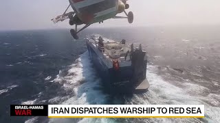 Red Sea Latest Iran Warship Deployment Raises Tensions [upl. by Heyra]