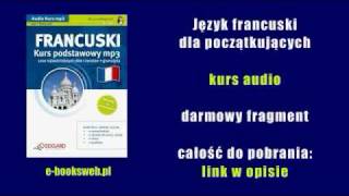 Język francuski dla początkujących  kurs audio [upl. by Landa401]