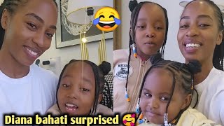 Diana bahati surprised hilarious malaika Bahati see what happened heaven bahati  house tour [upl. by Selrahc]