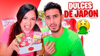 COMO SON LOS DULCES DE JAPON  😱 PROBANDO DULCES JAPONESES 🔥 Sandra Cires Play ft HaroldArtistPlay [upl. by Englebert]