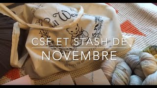 Bobine amp Pelote  CSF amp stash de novembre [upl. by Daisie]