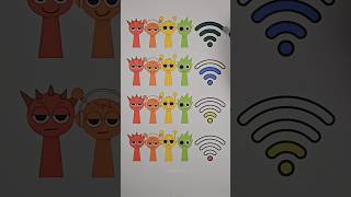 Incredibox Sprunki Fill the Box wifi drawing sprunki shortsviral art [upl. by Hazeefah507]