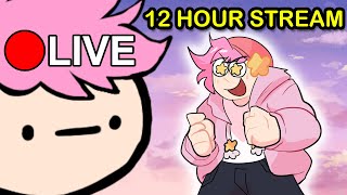 12 HOUR GAMING 🔴Mario Party Smash Dokapon Kingdom and MORE [upl. by Inirt]