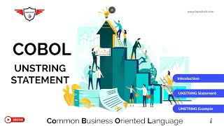 UNSTRING in COBOL  COBOL STRING HANDLING  COBOL UNSTRING STATEMENT  UNSTRING Example [upl. by Raffaello130]