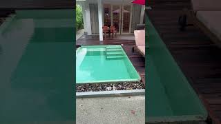 Beach villa pool Siyam world Maldives [upl. by Dzoba]