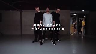 MIRRORED Believer  Imagine Dragons  Jinwoo Yoon Choreography [upl. by Aicnom918]