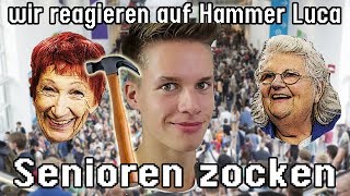 Senioren Zocken reagiert auf HAMMER LUCA [upl. by Idnib]