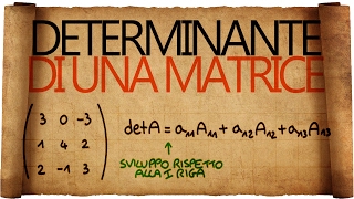 Determinante di una Matrice [upl. by Suidualc]