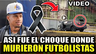 Así fue el ACCIDENTE de Marco Angulo Futbolista de la Liga de Quito en la Autopista de Rumiñahui HOY [upl. by Rachelle]