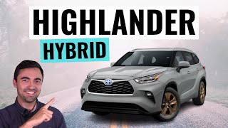 2022 Toyota Highlander Hybrid Review  The Best 3 Row SUV For The Price [upl. by Ivel]