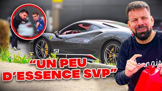 Faire la manche en Ferrari  Prank  Les Inachevés [upl. by Belen]