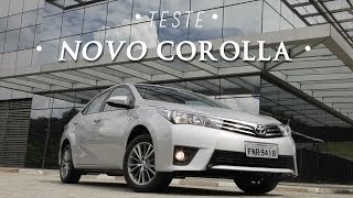 Toyota Corolla 2015  teste WebMotors [upl. by Eiser]