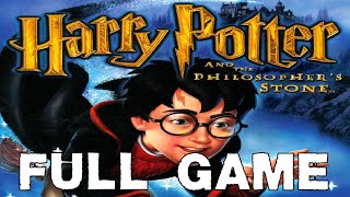 Harry Potter and The Sorcerers Stone PS1 Complete Story Walkthrough With No Commentary 4K 60FPS [upl. by Sivar446]