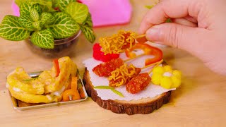 Miniature Cheese Corn Dog  How To Make Tiny Cheese Corn Dog I ASMR Mini Cooking [upl. by Edmunda660]