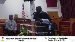 Revival  Rockhill Baptist Church Rev Dr Stanley E Marshall Night 2 [upl. by Ymled]