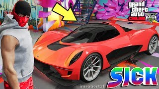 GTA 5 Paint Jobs GoldPinkLemonade GTA Online Dewbauchee Vagner Rare Crew Colors GTA 5 Glitches [upl. by Nortad]