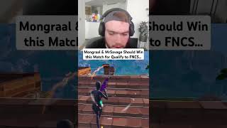 Mongraal And MrSavage Can Qualify To FNCS🥲 mrsavage mongraal shorts [upl. by Tepper]