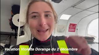 Violette Dorange face à sa première tempête des mers du sud vendeeglobe [upl. by Lorrad]