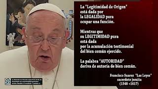 Francisco Legalidad y legitimidad moral  Derecho Natural [upl. by Ashmead]