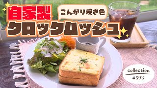 こんがり焼き色のクロックムッシュモーニング【東海３県・モーニングにメ～ロメロ！】Collection No５９３ [upl. by Arahsak843]