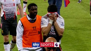 Suarez cries on pitch and Jamie Carragher slates Liverpools defence [upl. by Jaenicke]