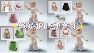 GET THESE FREE ITEMS IN ROBLOX NOW 😳😝 COMPILATION [upl. by Lenni]