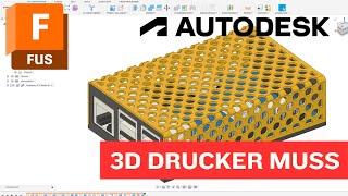 Abdeckung Elektronik Fusion Tutorial CAD Deutsch [upl. by Conrade]